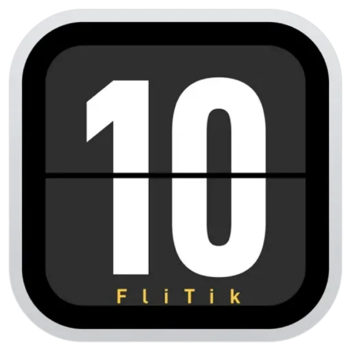 FliTik 翻页时钟 - 多平台高颜值翻页时钟